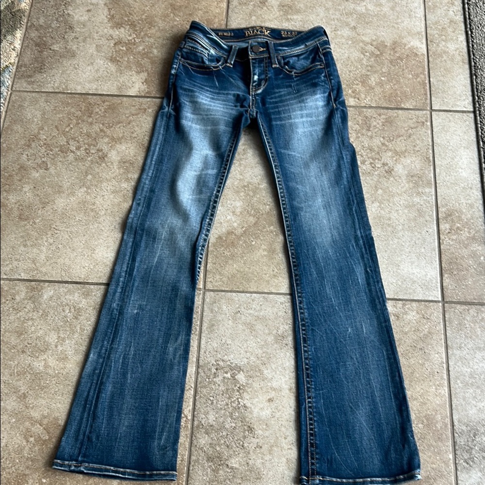 Buckle Black Blue Jeans